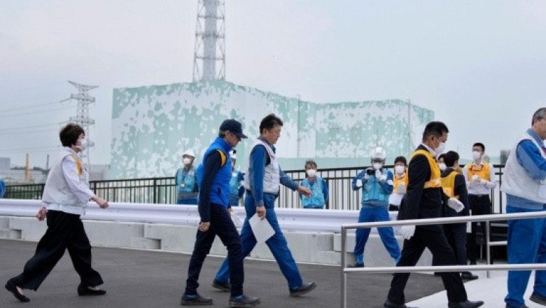 Jefe de OIEA visita Fukushima antes de la descarga de agua radioactiva