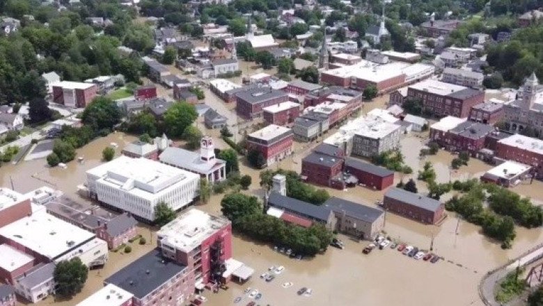Tormenta arroja lluvia de 2 meses en 2 días y causa inundaciones en Estados Unidos