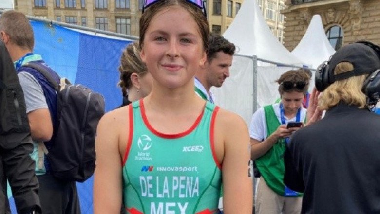 Jimena de la Peña logra subcampeonato en Mundial de Triatlón Junior