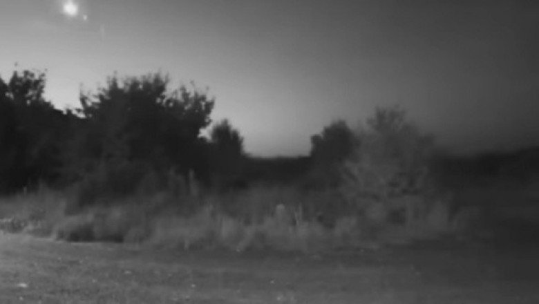 Meteorito ilumina el cielo en Bulgaria y es captado en video