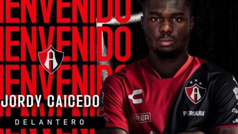 "Bienvenido a la Ciudad de la Furia": Atlas anuncia a Jordy Caicedo