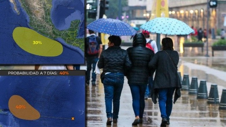 Sube posibilidad de formación de ciclón en el Pacífico