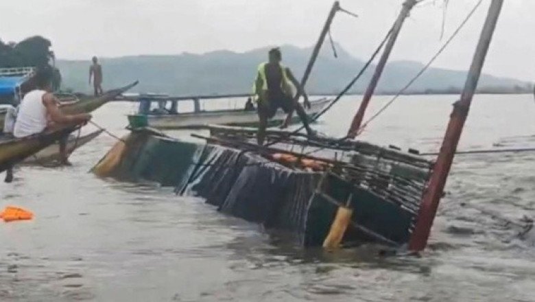 Pánico en transbordador filipino causa naufragio; mueren 26 personas