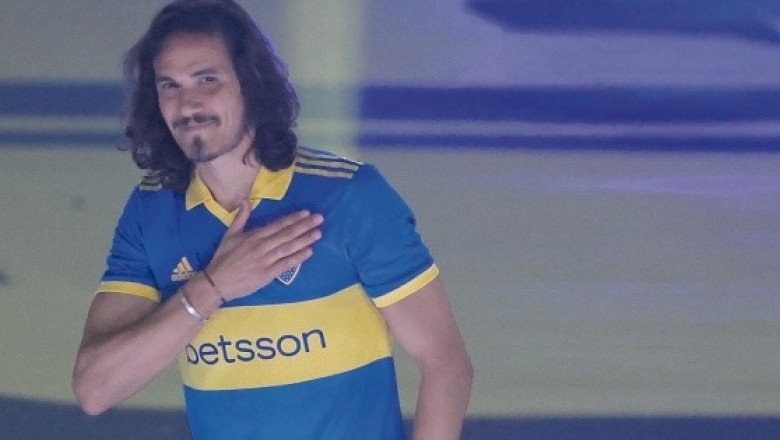 Cavani ya se quiere mostrar con Boca