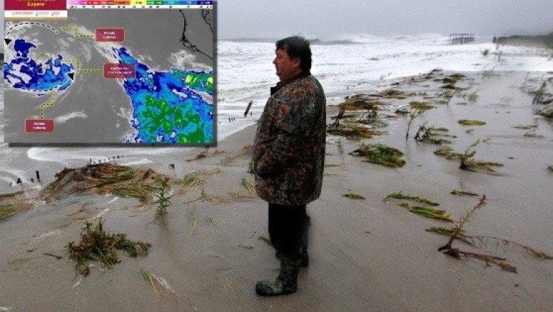 Aquí se encuentra la tormenta tropical "Eugene" este lunes