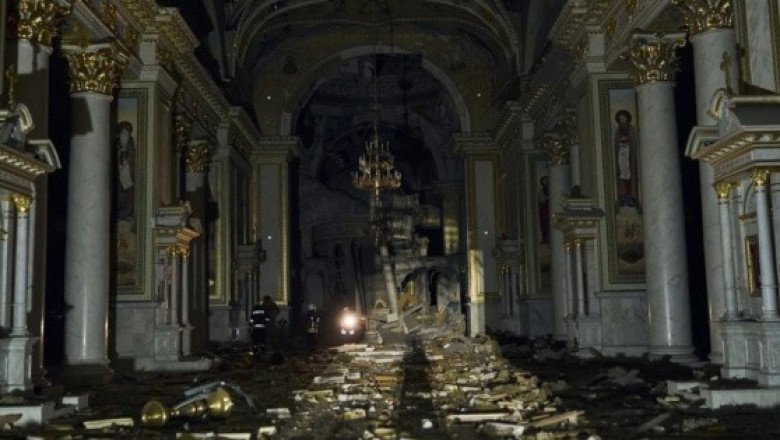 Italia restaurará la catedral ortodoxa de Odesa, dañada por lo bombardeos rusos