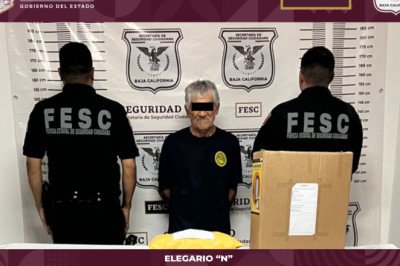 Detiene FESC a hombre paseando con varias plantas de marihuana