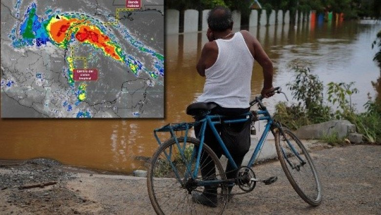Esta es la ubicación de la tormenta tropical "Harold" y así afectará a México
