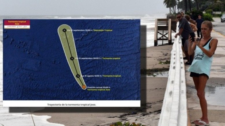 Se forma la tormenta tropical "José" ¿Dónde está y a quién afectará?