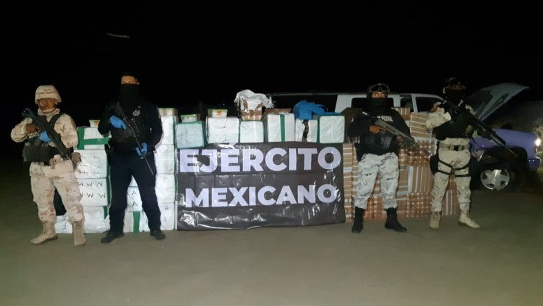 Decomisan más de mil kilos de cristal y fentanilo