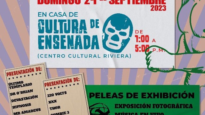 Invitan a exposición fotográfica y exhibiciónde lucha libre