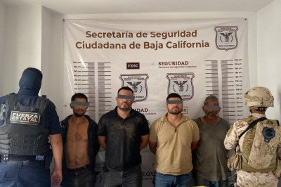Fueron 6 personas detenidas en balacera en Maneadero la tarde de ayer