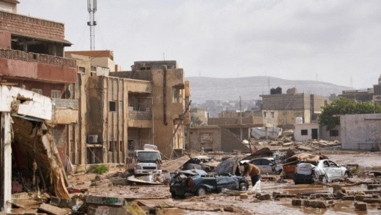 Inundaciones en Libia dejan 10 mil desaparecidos