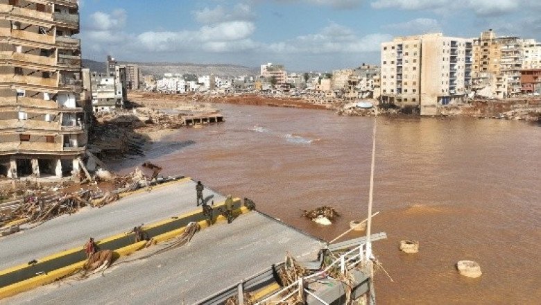 Comienza a llegar ayuda a Libia tras paso del ciclón "Daniel"