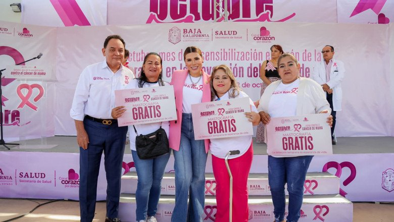 Amplía gobierno de Marina del Pilar “Ruta Rosa” de mastografías gratuitas