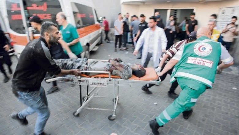 Médicos de Gaza advierten por crisis en hospitales por falta de suministros