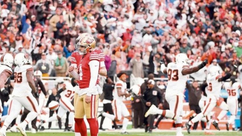 San Francisco deja el invicto en Cleveland