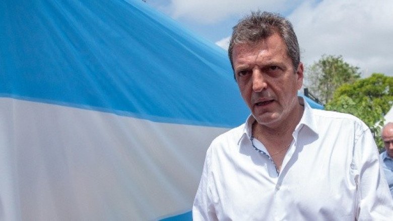 Sergio Massa encabeza las elecciones presidenciales en Argentina