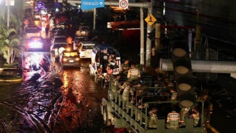 Marina se enfoca en limpieza, seguridad y censos en Acapulco tras "Otis"