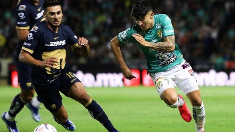 León y Pumas empatan en un buen partido
