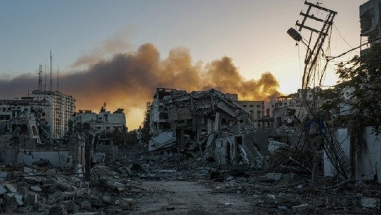 Israel combate a Hamás en Ciudad de Gaza; prevé controlar la seguridad de la Franja tras la guerra
