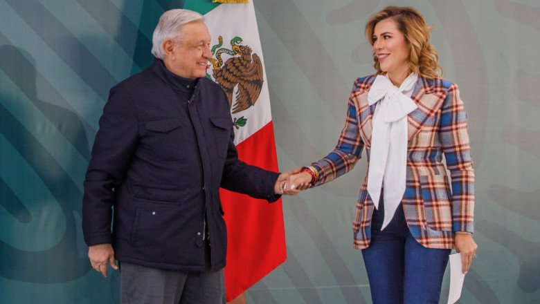 Tiene gobernadora Marina del Pilar respaldo total del Presidente de México Andrés Manuel López Obrador