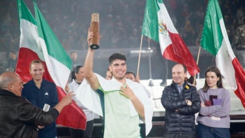 Carlos Alcaraz se divierte en México