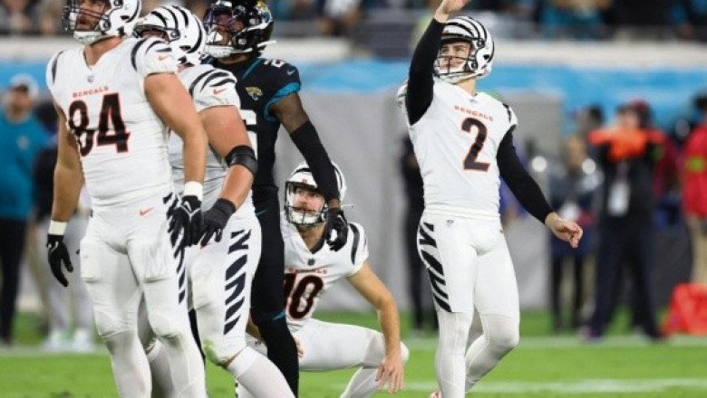 Bengals vence a Jaguars en tiempo extra