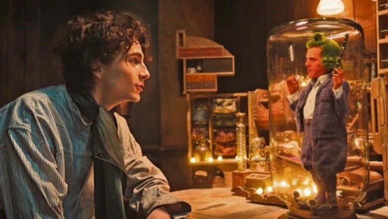 Timothée Chalamet llena de chocolate la pantalla