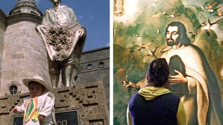 ¿A dónde iba Juan Diego cuando se le apareció la Virgen de Guadalupe?