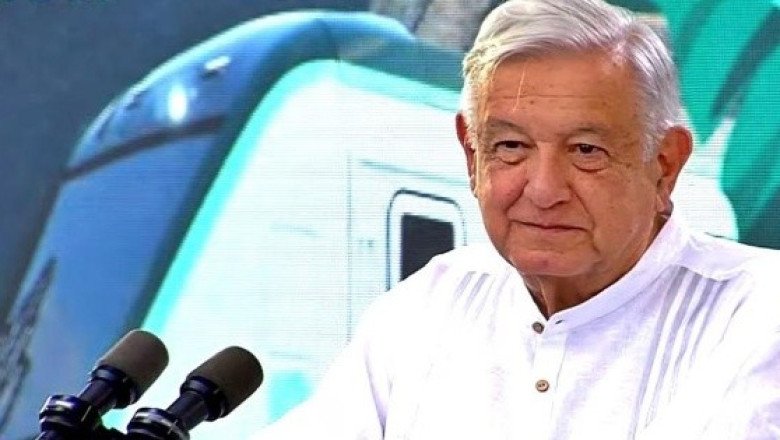 López Obrador inaugura tramo del Tren Maya: "es un día histórico"