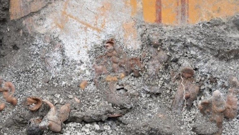 Pompeya descubre "el belén" de la Antigüedad: trece estatuillas rituales de terracota