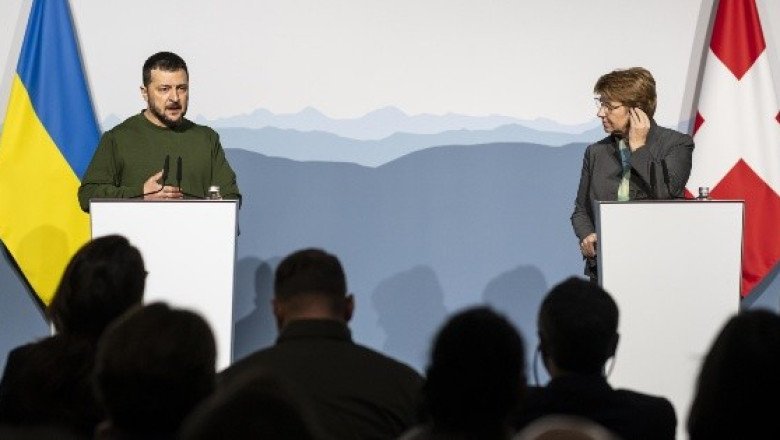Suiza organizará una conferencia de paz para Ucrania a petición de Zelenski