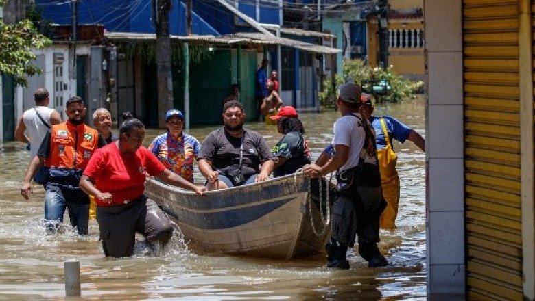 Lluvias en Río de Janeiro deja ciudades en estado de emergencia y miles de damnificados