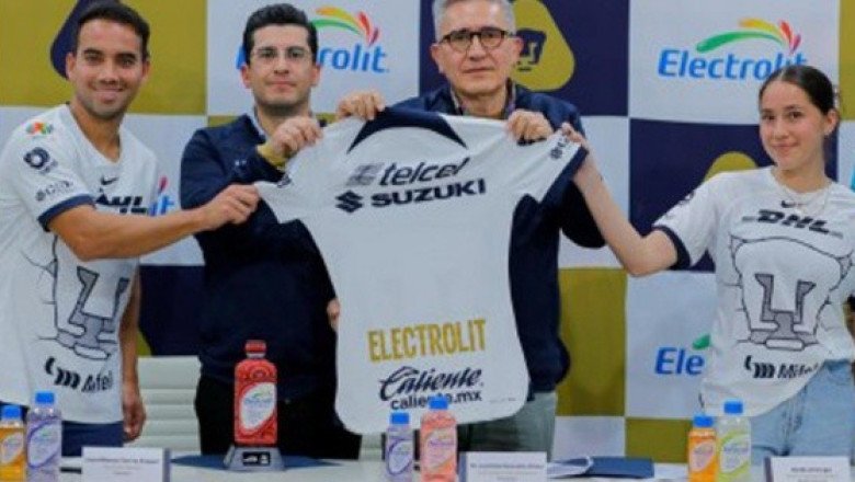 Electrolit, nuevo patrocinador oficial de Pumas
