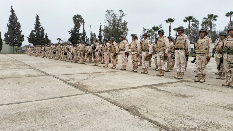 Arriban 150 efectivos del Ejército Mexicano