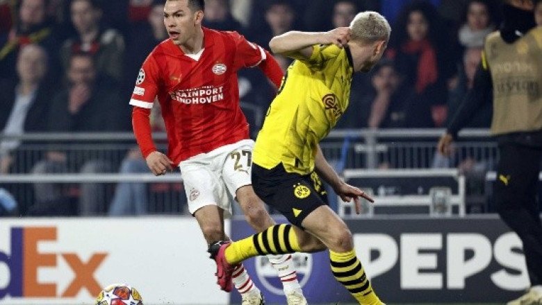 PSV y Borussia Dortmund igualan a un gol en la ida
