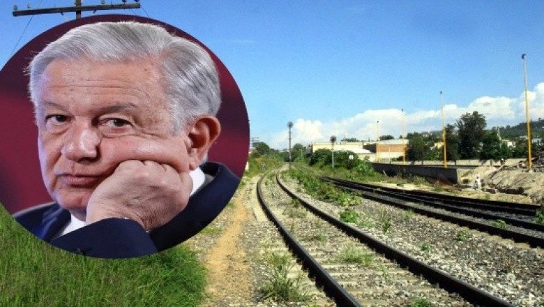 Usar vías férreas para trenes de pasajeros no es expropiación, sino derecho: López Obrador