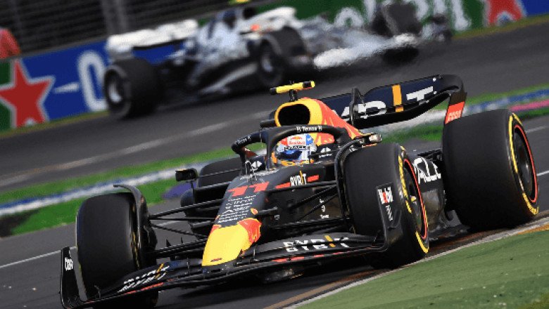 Los números de Checo Pérez en el GP de Australia