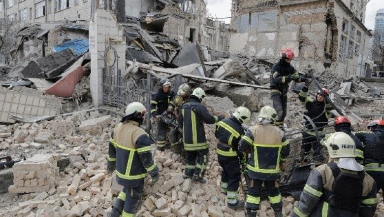 Kiev sufre tercer bombardeo en cinco días tras incremento de ataques de Rusia