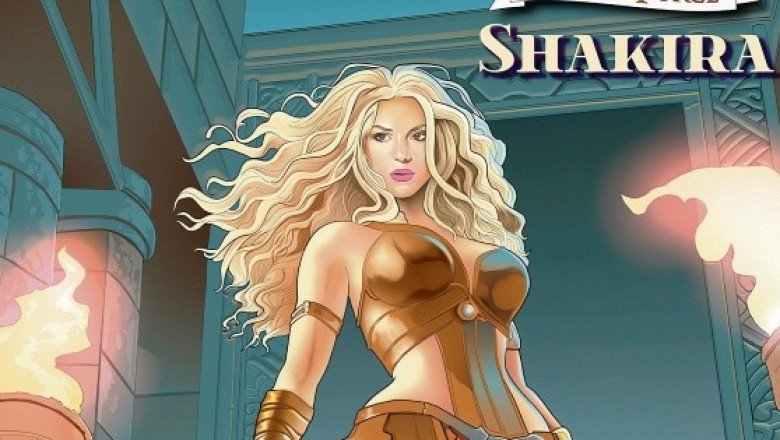 Inmortalizan a Shakira en un cómic