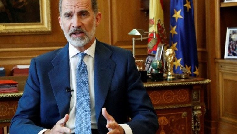 Felipe VI de España dice que la monarquía es un "sistema que permite la estabilidad y neutralidad política"