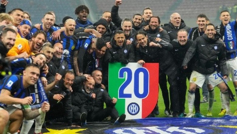 El Inter se corona venciendo al Milan