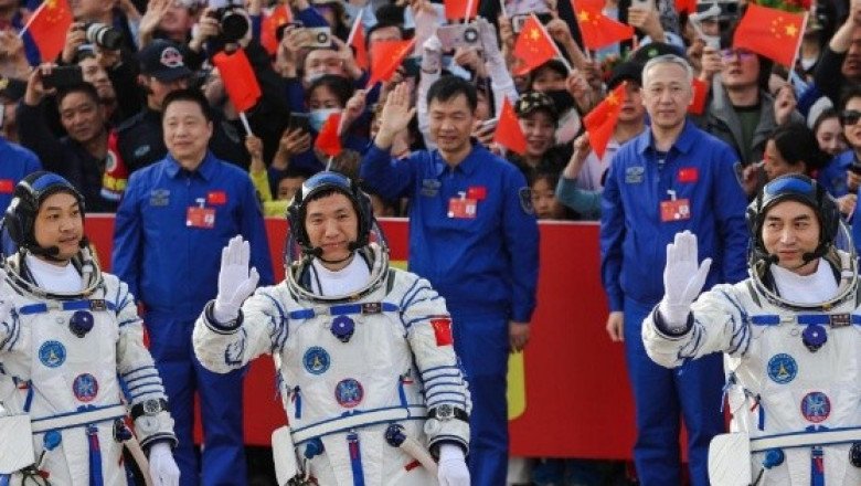 La misión Shenzhou-18 despega con éxito a la estación espacial Tiangong
