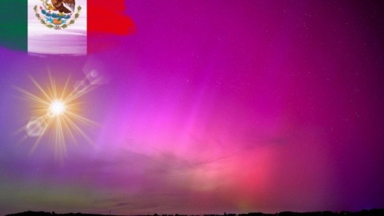 ¿Auroras boreales en México? Usuarios comparten fotos que lo afirman