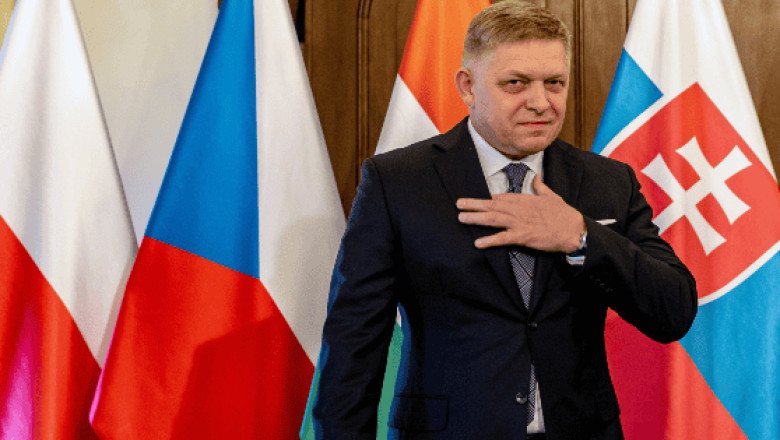 Atacan a balazos a primer ministro de Eslovaquia