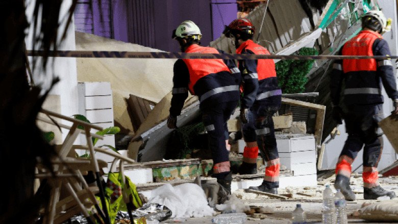 Reportan cuatro fallecidos y 27 lesionados tras el desplome de un restaurante en Mallorca
