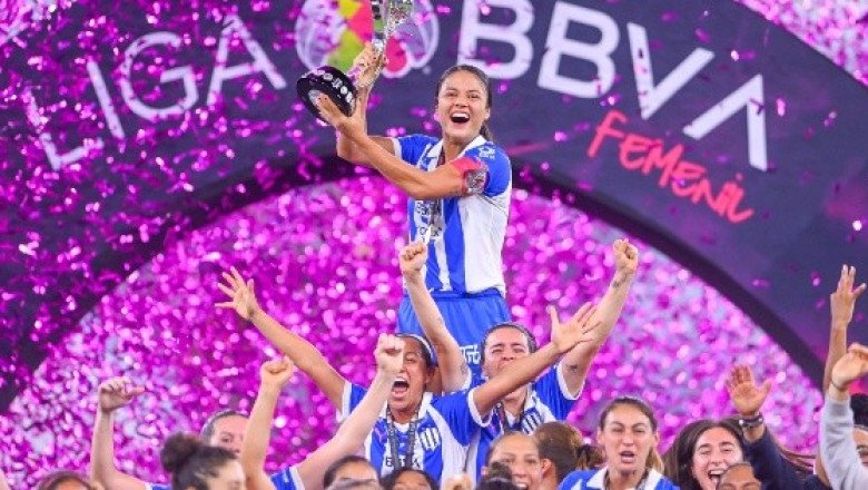 Rayadas son campeonas de la Liga MX Femenil