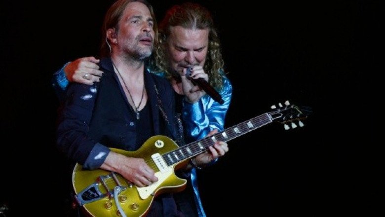 Maná conquista Barcelona en su primer parada por España (VIDEO)