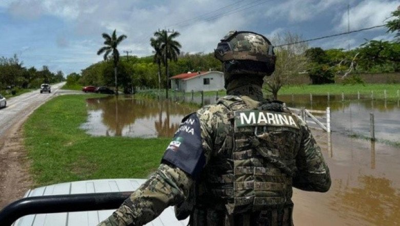 Activan Plan Marina en el litoral del Golfo de México ante posible impacto de "Beryl"
